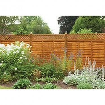 1.83 x 0.3m Diamond Lattice Fence Topper