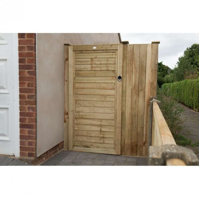 Forest Garden 1.83m Pressure Treated Square Lap Gate