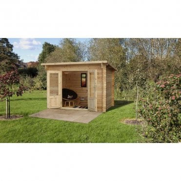 3 x 2m Harwood Pent Log Cabin - Underlay - 34kg Felt