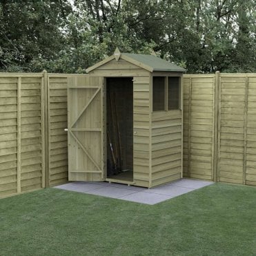 4LIFE Apex Shed - 2 Window - Single Door