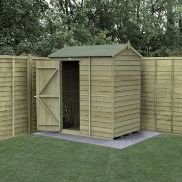 4LIFE Reverse Apex Shed - No Window - Single Door