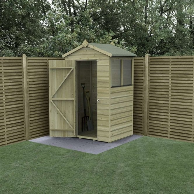 Forest Garden Beckwood Apex Shed - 2 Window