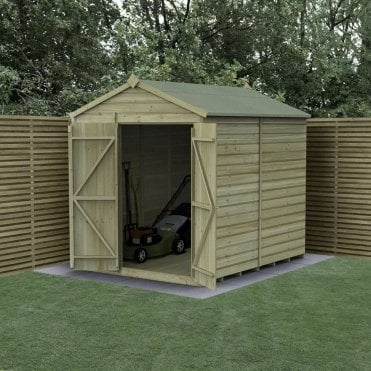 Beckwood Apex Shed - No Window - Double Door