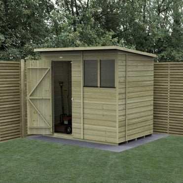 Beckwood Pent Shed - 2 Window