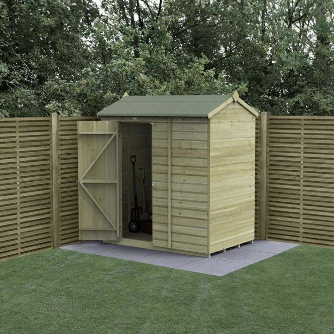 Forest Garden Beckwood Reverse Apex Shed - No Window