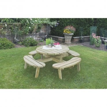 Circular Picnic Table