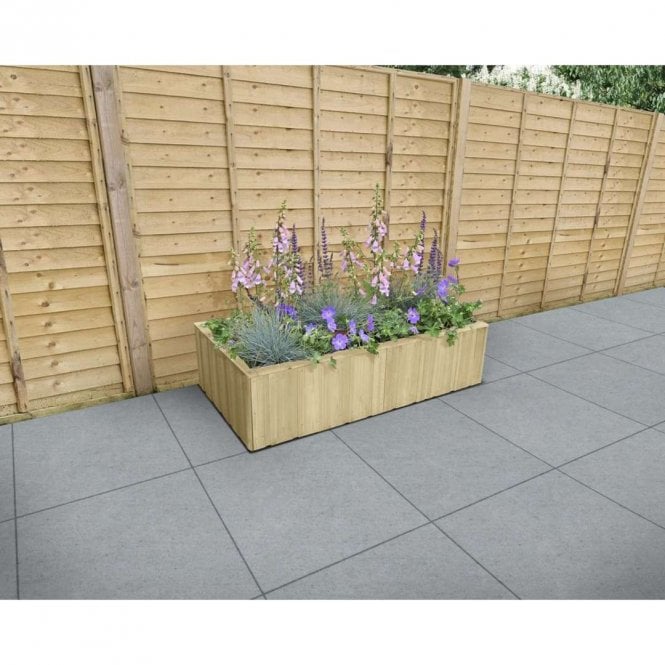Forest Garden Low Level Lapline Planter - Rectangular