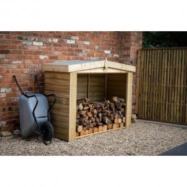 Overlap Presssure Treated Apex Log Store
