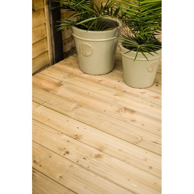 Forest Garden Patio Deck Board - 2.4M - Pack Of 5