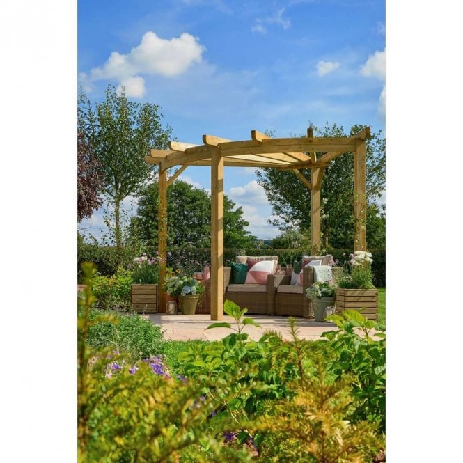 Forest Garden Premium Radial Pergola