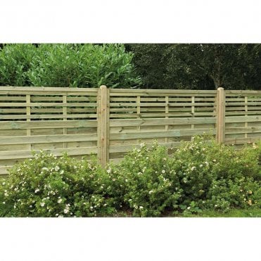 Pressure Treated Decorative Kyoto Fence Panel