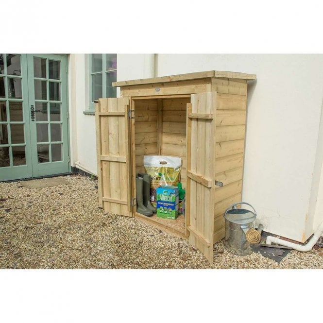 Forest Garden Pressure Treated Shiplap Pent Garden Store