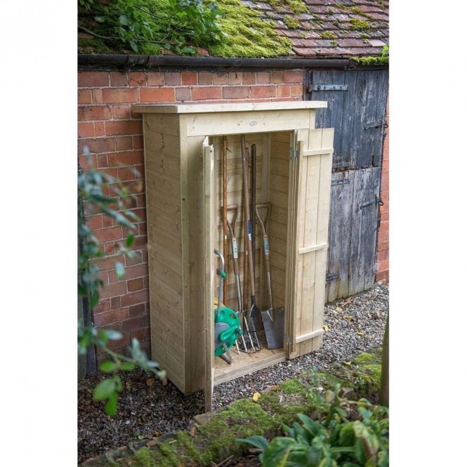 Forest Garden Pressure Treated Shiplap Pent Tall Garden Store