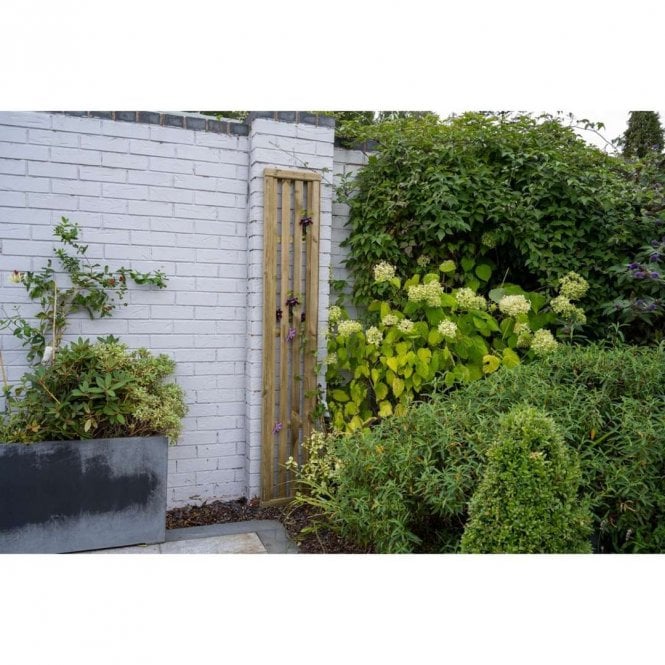 Forest Garden Pressure Treated Vertical Slatted Screen