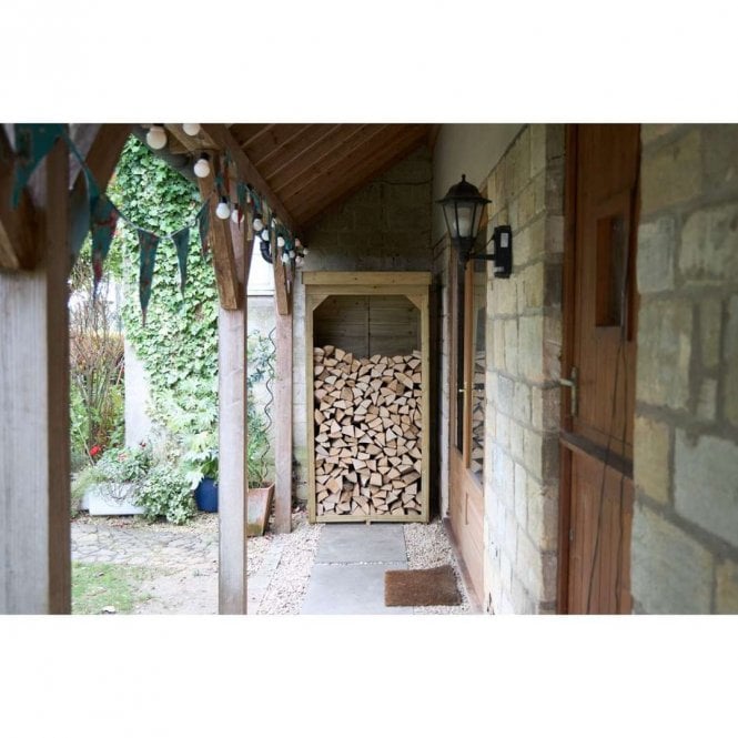 Forest Garden Small Log Store