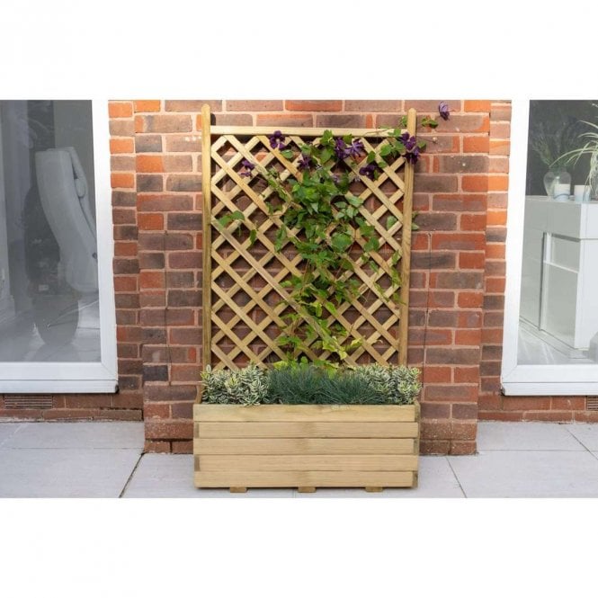 Forest Garden Trellis Planter