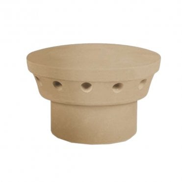 Flue Ventilator Buff External Spigot No.120 (190mm)