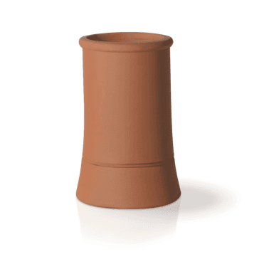 No. 1 Red Roll Top Chimney Pot (300mm)