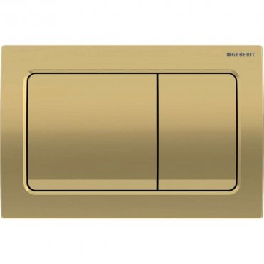 Brass Alpha01 Square Dual Flush Plate