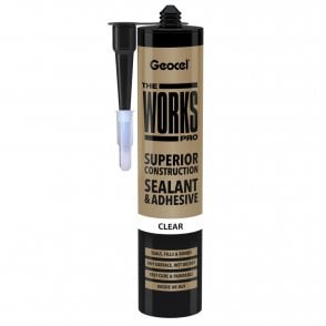 The Works Pro Sealant & Adhesive - Clear