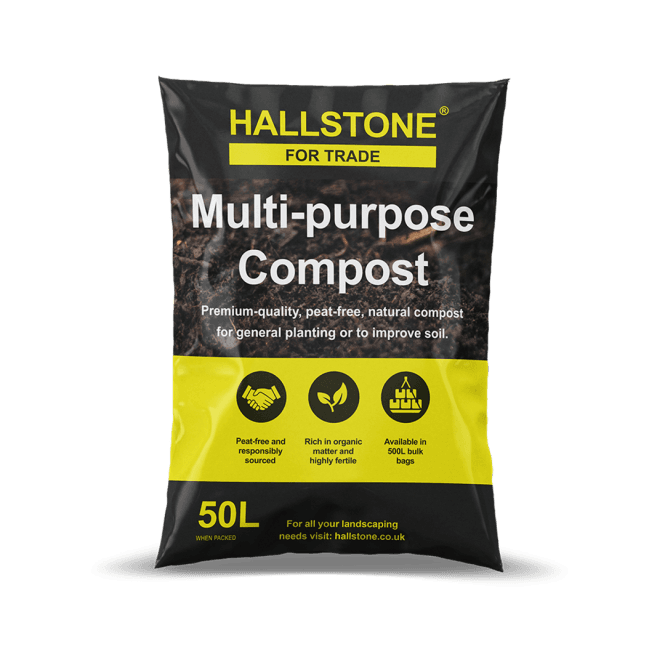 Hallstone Bag Multi Purpose Compost 50L (S)