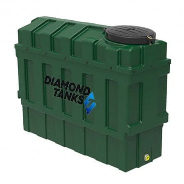 1000L Super Slimline Diamond Tank with Tank Pack - 1000SSL