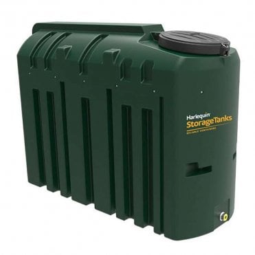 1225L Bunded Bottom Outlet Oil Tank with Tank Pack - 1225ITE