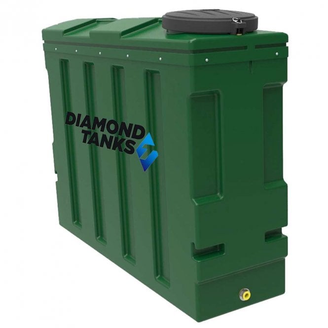 Harlequin 1400L Super Slimline Diamond Tank with Tank Pack - 1400SSL