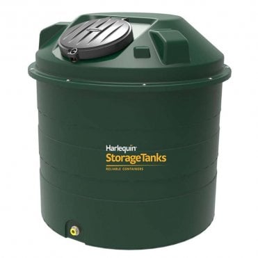 1450L Bunded Bottom Outlet Oil Tank with Tank Pack - 1450ITE