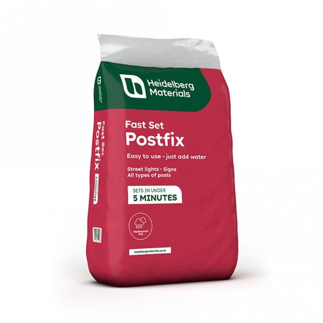 Heidelberg Materials 20KG Fast Set PostFix Fencing Concrete Hanson