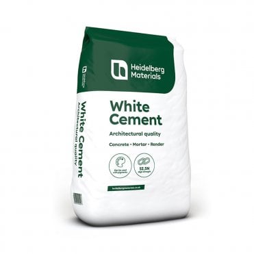 25KG White Cement Snowcrete High Performance Hanson