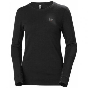 W Hh Lifa Merino Crewneck