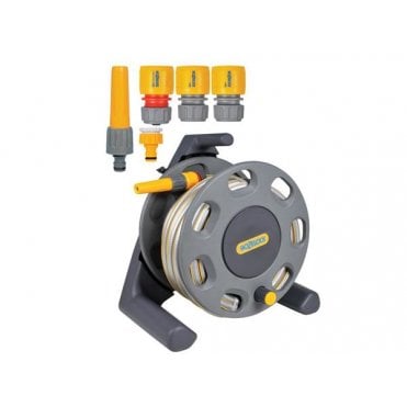 2412 Compact Hose Reel 30m + Multi Purpose Hose 25m + Accessories