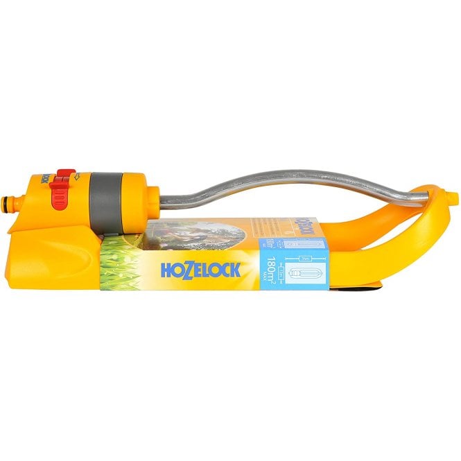 Hozelock Rectangular Sprinkler Plus 180m2, Jet Spray & Area Control