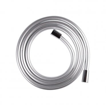 2000mm PVC Smooth Easy Clean Silver Shower Hose