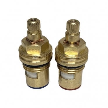 CC2 1/2" x 20 Teeth Ceramic Disc Tap Insert Pair (Hot & Cold)