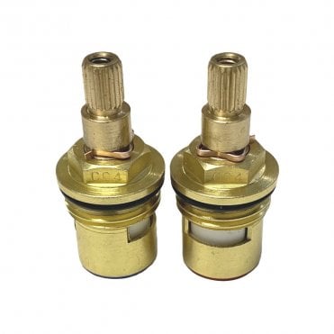 CC4 1/2" x 20 Teeth Ceramic Disc Tap Insert Pair (Hot & Cold)