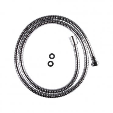 Chrome 1.25m Standard Shower Hose Flex
