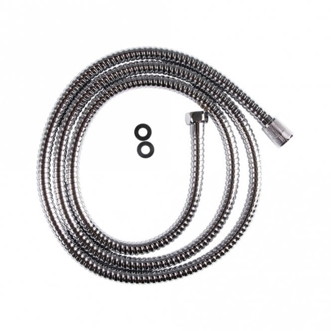 Inventive Creations Chrome 2.0m Standard Shower Hose Flex