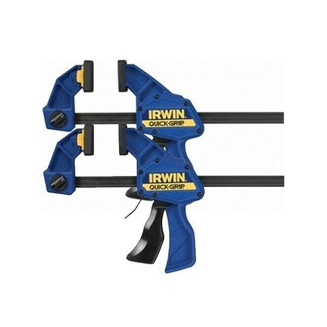 Irwin Quick Change Bar Clamps 300mm (12 inch) Twin Pack Q/G5122QC