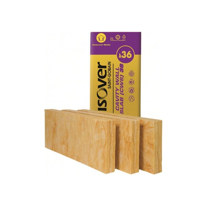Isover CWS 36 Cavity Wall Slab Insulation