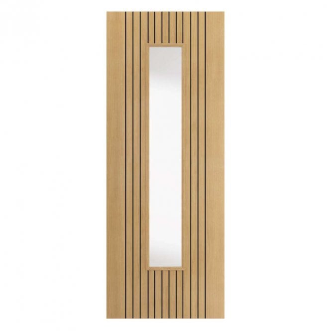 JB Kind Aria Oak Glazed Internal Door