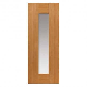 Axis Oak Glazed Internal Door P/F