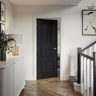 Burghley Black Laminate Internal Door