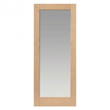 Fuji Oak Glazed Internal Door U/F