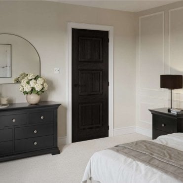 Kedleston Black Laminate Internal Door