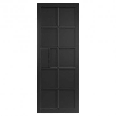 Plaza Black Internal Door P/F