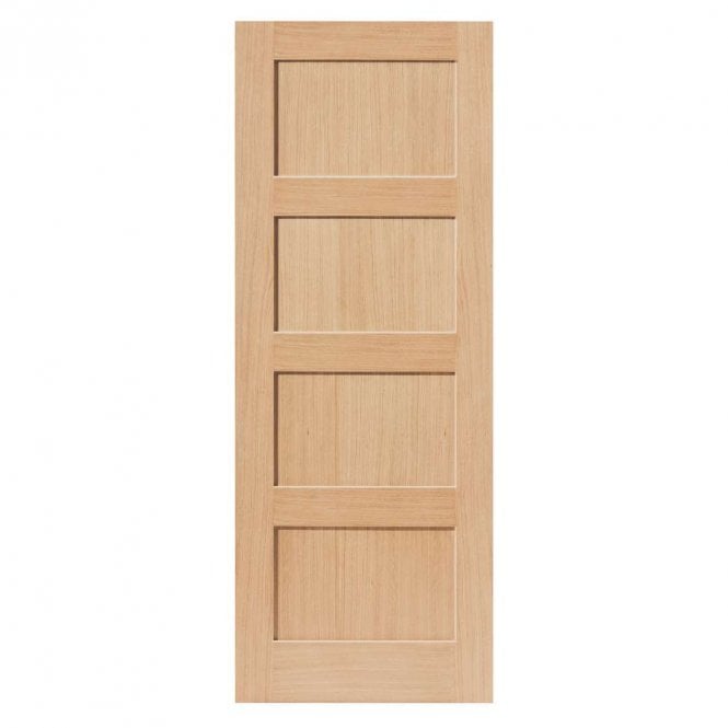 JB Kind Snowdon Oak Internal Door U/F