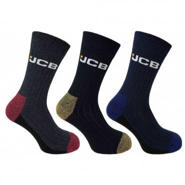 12 x 6-11 Assorted Boot Socks