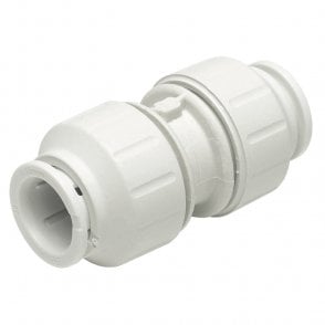 10mm Push Fit Equal Straight Connector - PEM0410W